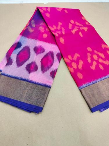 COTTON X KORA SILK TIE DYE SAREES CHINNLAPATTI